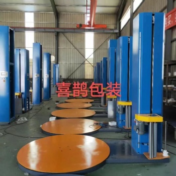 玻璃制品自动预拉伸型托盘缠绕包装机TP1650F