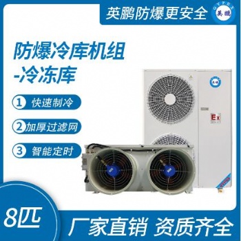 英鹏防爆冷库机组-冷冻库8匹