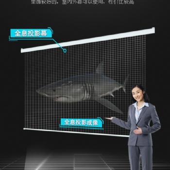 全息舞台幕布，大型自动升降卷轴幕布，大幅宽全息3D纱幕