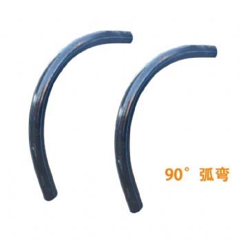 HDPE电力管弯头 月牙大弧管45度/90度电力管 45度/90度弯头
