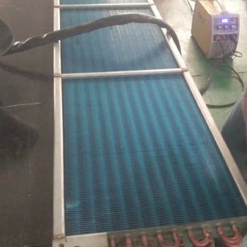 卡特装载机空调维修冷凝器,CAT空调冷凝器带丝款