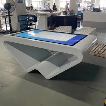 55/65寸心型触摸茶几 触控桌一体机 智能互动游戏教学展示终端机