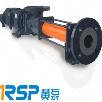 型号为HDN063S2黄山黄泵的污水排送使用单螺杆泵