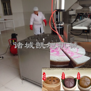 红糖发糕全自动均匀切糕机桂花糕枣糕分块机分糕机
