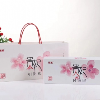 贵妃生产还玉牌木盒300克阿胶糕