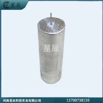 河南星辰MG-11kg 预包装镁合金牺牲阳极 埋地管道阴极保护 现场施工指导