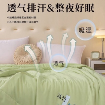 爱萝兔夏凉被定制批发爱萝兔大豆纤维夏凉被