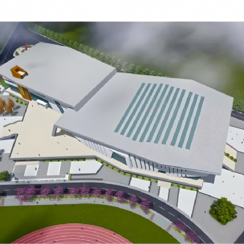 各类学校校园景观效果图设计
