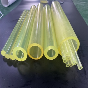聚氨酯板棒材 优力胶黄色pu棒耐磨 牛筋棒高弹性聚氨酯制品
