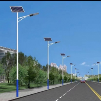 道路交通太阳能路灯太阳能高低臂路灯太阳能单臂路灯源头厂家