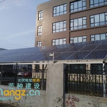 工商业用户安装彩钢瓦光伏发电系统无噪音危害