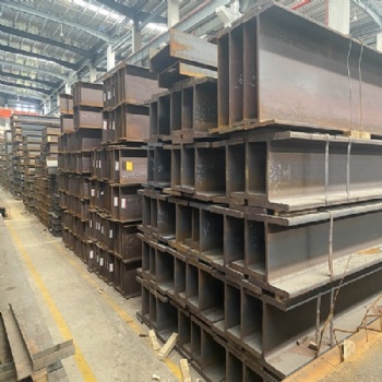 重庆Q235B现货H型钢焊接切割加工建筑工地用