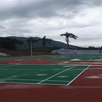标准篮球场造价大概需要多少钱丙烯酸施工承接塑胶场地 硅PU篮球场翻新