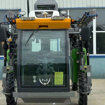 华玺3WPZ-1500F自走式打药机玉米喷杆喷雾机高驾打药车