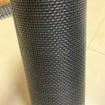 仿藤编织眼笪藤笪家居装饰多颜色塑料藤编方格西笪黑色
